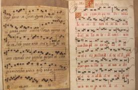 Manoscritto Canto Gregoriano